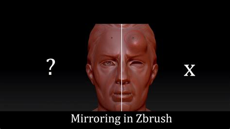 mirror and weld in zbrush|Mirroring in Zbrush and Fixing symmetry .